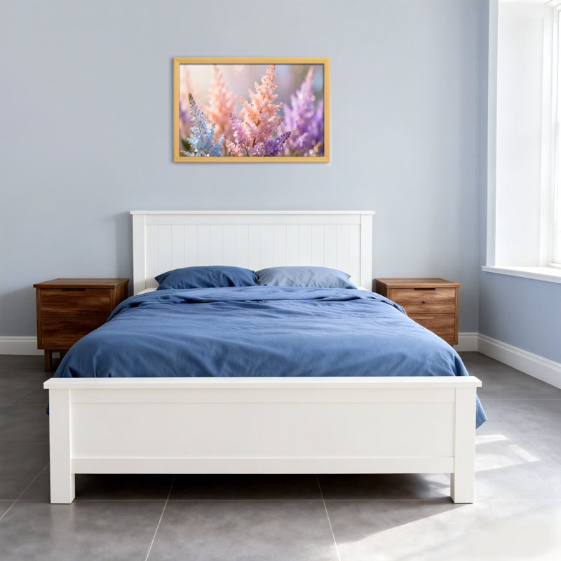 Plantes et fleurs fleurs pastel douces dans une douce lumière, H 20 po x l 30 po, Toile tendue, Ne s’applique pas