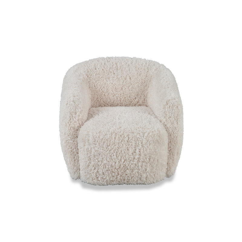 Caicedo 85cm Wide Tufted Yes Barrel Chair