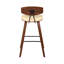 Tellis Mid-Century Modern Armless Stool in Faux Leather and Wood-1457241239-1457241259-1457241260