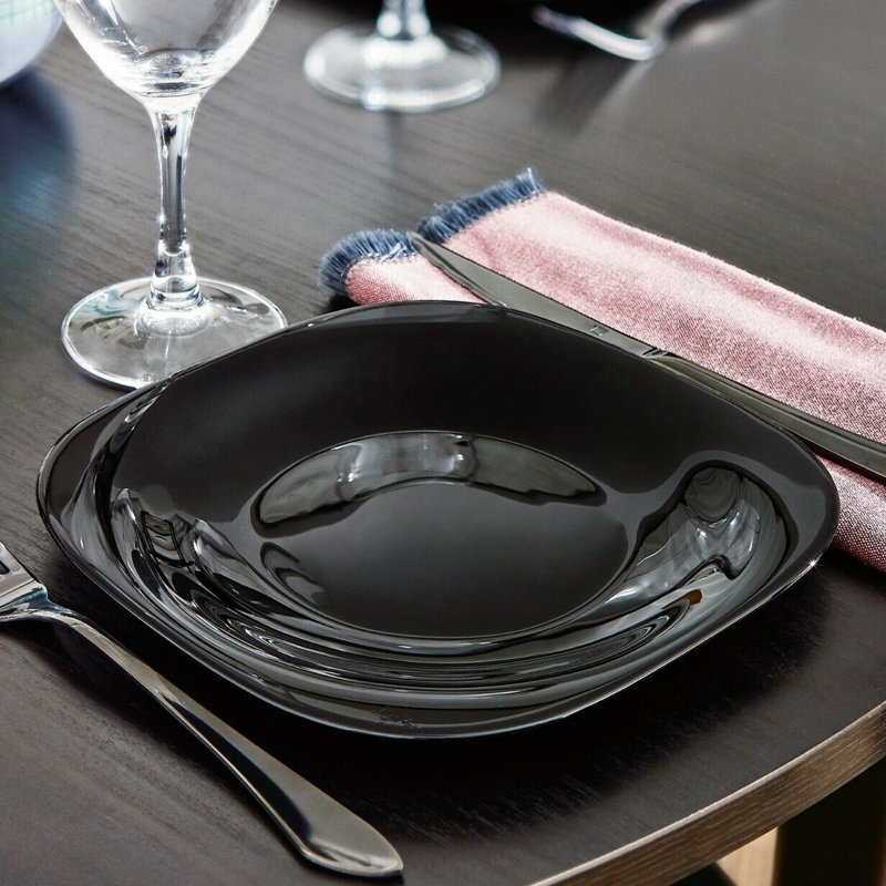 Dessert Plate, Black