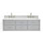 Ensemble de meuble-lavabo double 61 po ceintureania Alemanno-310051716-310051717