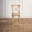 Tabouret en bois d'orme massif avec siège en rotin Kelseyville-1247785822-1255845245