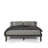 Swansea 14 Inch Height Solid Wood Platform Bed Frame With Slat Support-350068661-350068648