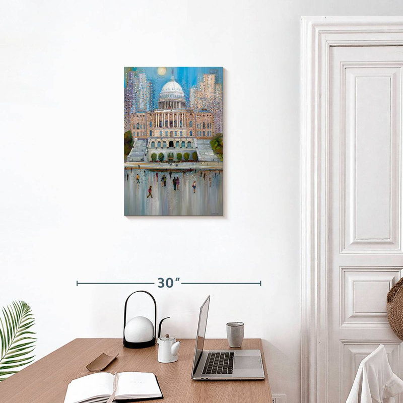Lilie Stately Washington DC Capitol, 24" H x 16" W