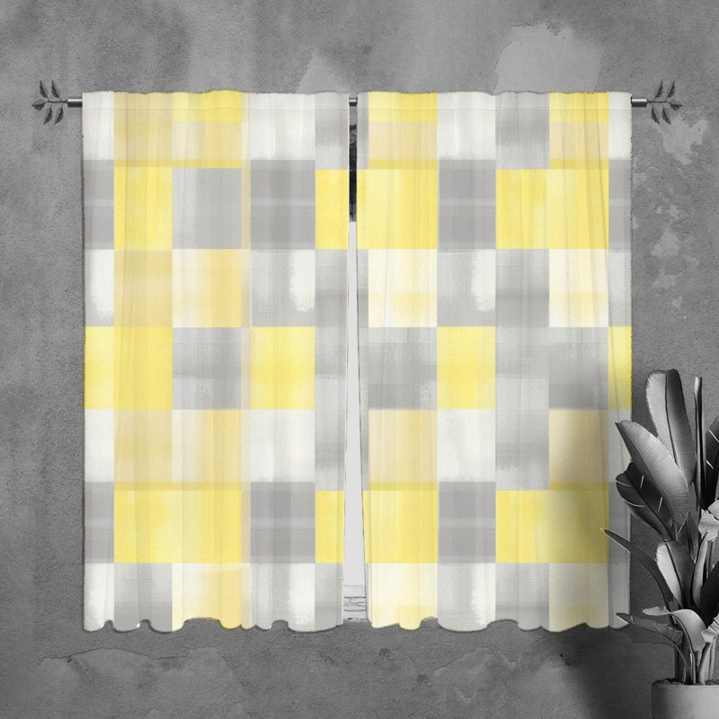 Borgos Room Darkening Curtain Pair, 20" W x 61" L