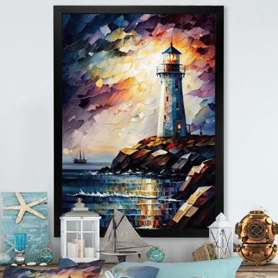 " Lighthouse On The Coast III "