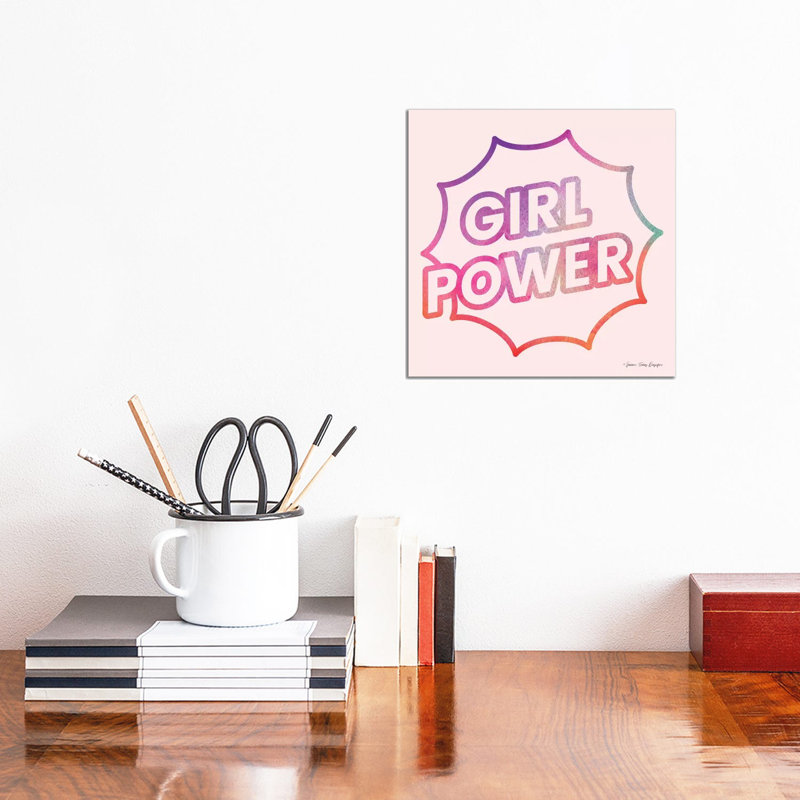 Girl Power I by Seven Trees Design - Gallery-Wrapped Canvas Giclée on Canvas, 30.48 cm H x 30.48 cm W, Canvas
