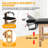 Massage Table 28 Inch Wide Massage Bed Height and Backrest Adjustable Fixed Type Heavy Duty Spa Table Durable Wooden Lash Bed