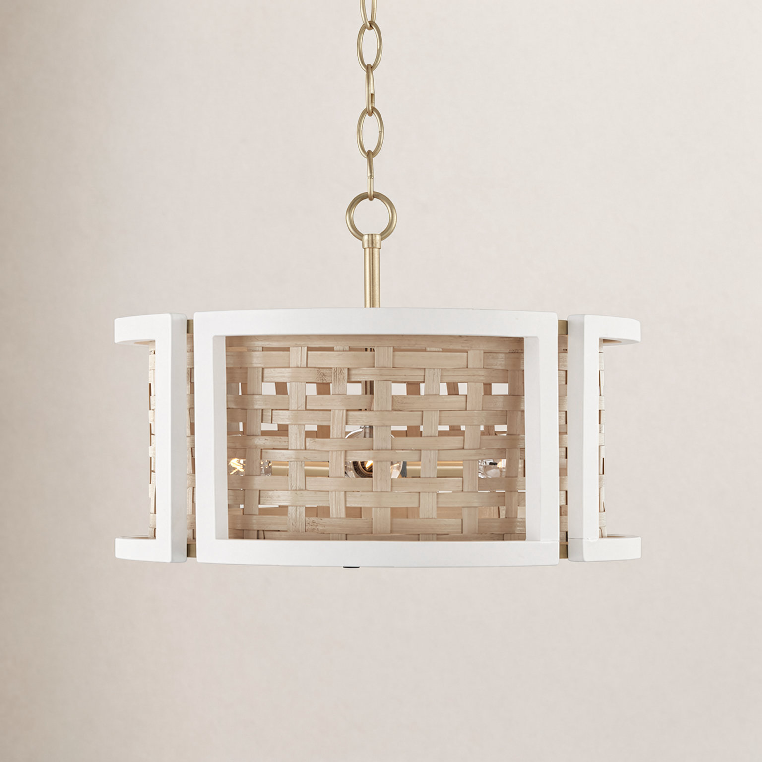 4 Light Dimmable Pendant