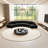 Semi-circular arc corner sofa combination-104490222