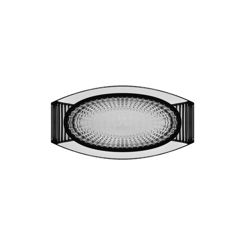 U Shine Table Vase, Smoke