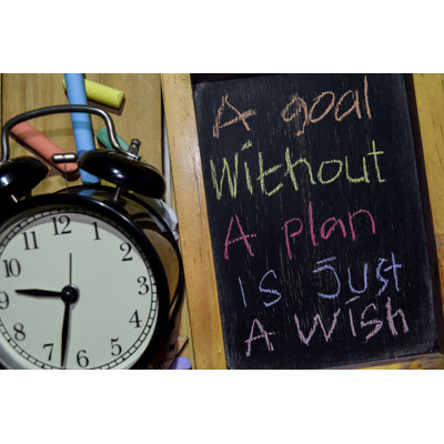 Handwritten On Chalkboard by Syahrir Maulana - Wrapped Canvas Print