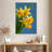 Harnek Yellow Daffodils On Blue-108359947