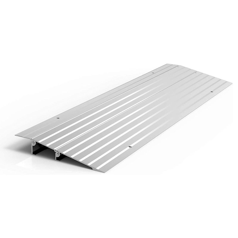 EZ-ACCESS Transitions Portable Self Supporting Aluminum Modular Entry Ramp, 1.5" H x 9.5" W x 34" L