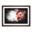 Grey Rooster Looking West - Picture Frame Graphic Art Print-56863437-56863438