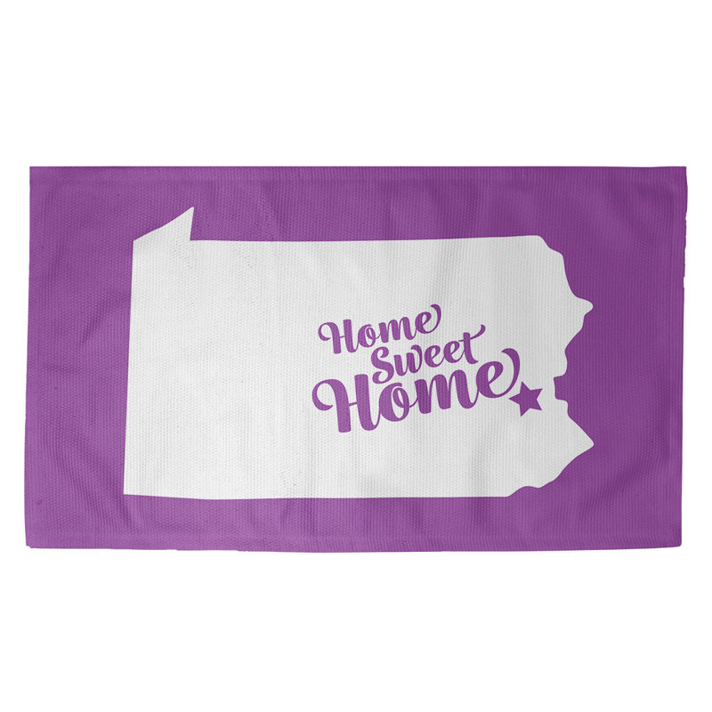 Tapis de zone mauve allentown the home, Rectangle 2 pi x 3 pi