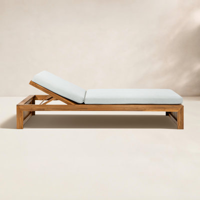 Teri 31" Patio Chaise Lounge