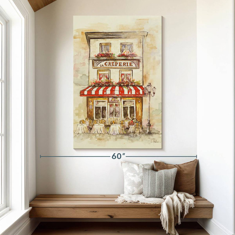 Lilie Cafe Du Paris II, 51" H x 34" W