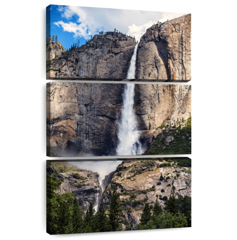 Iconic Yosemite Falls, 32" H x 20" W