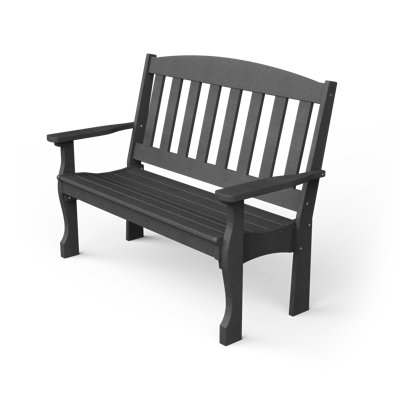 Banc de jardin en plastique Leeroy