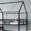 Lit superposé double en métal avec escalier de rangement, glissière, rails de sécurité, noir-1286759056