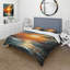 Ensemble de housse de couette Sunset Strip At Coastal Paradise I - Coastal Minimalisme-101242768