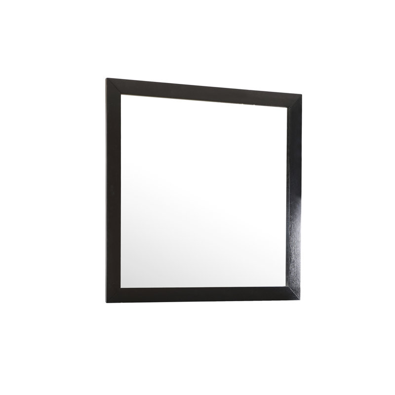 Miroir Burlington, blanc, Noir