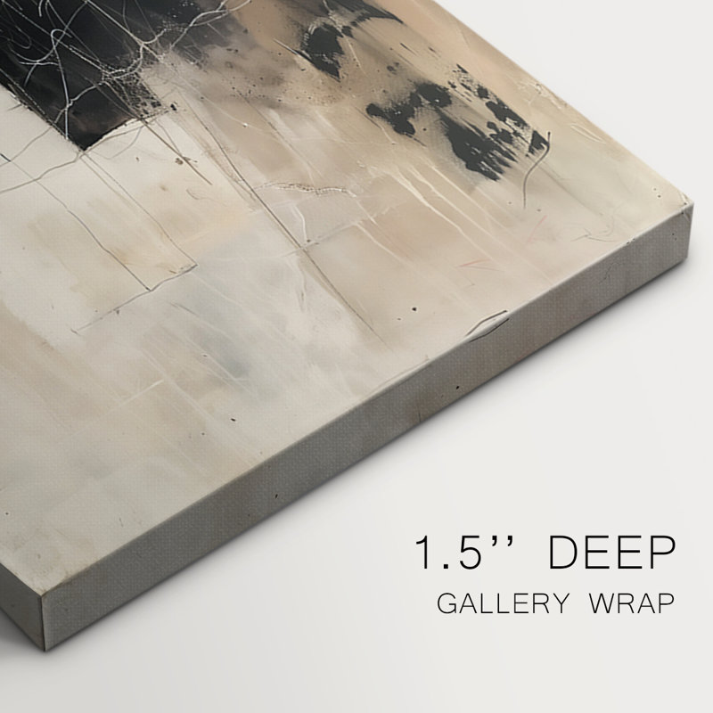 ABSTRACT Series CECLXI - Toile tendue sur mesure - 3 pièces, H 36 po x l 72 po