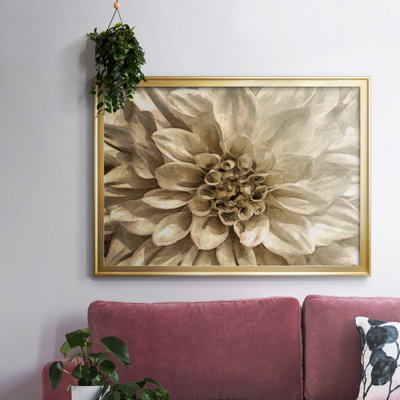 Neutral Wall Flower I, reproduction d'art sur toile