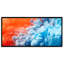 Encre rouge et bleue fluide, impression sur toile-325142460-325142467