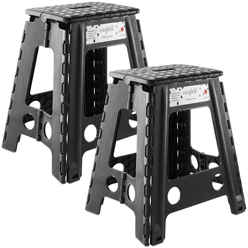 1 - Step Plastic Folding Step Stool