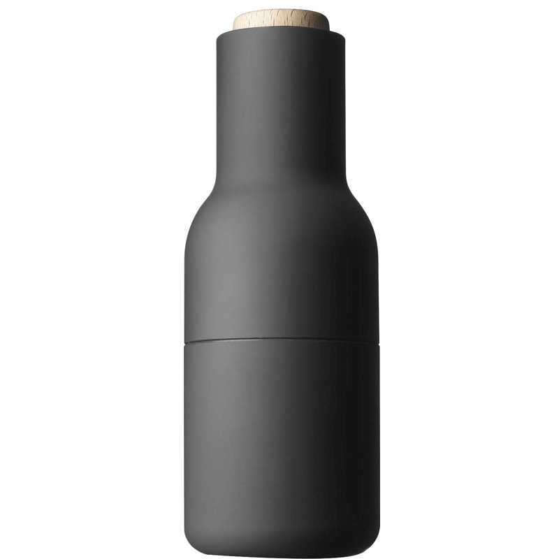 Bottle Grinders Salt & Pepper Mill Set, Ash & Carbon