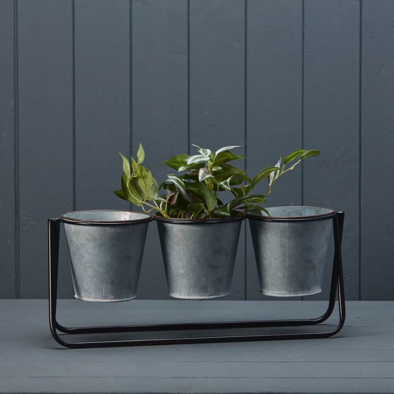 Metal Pot Planter