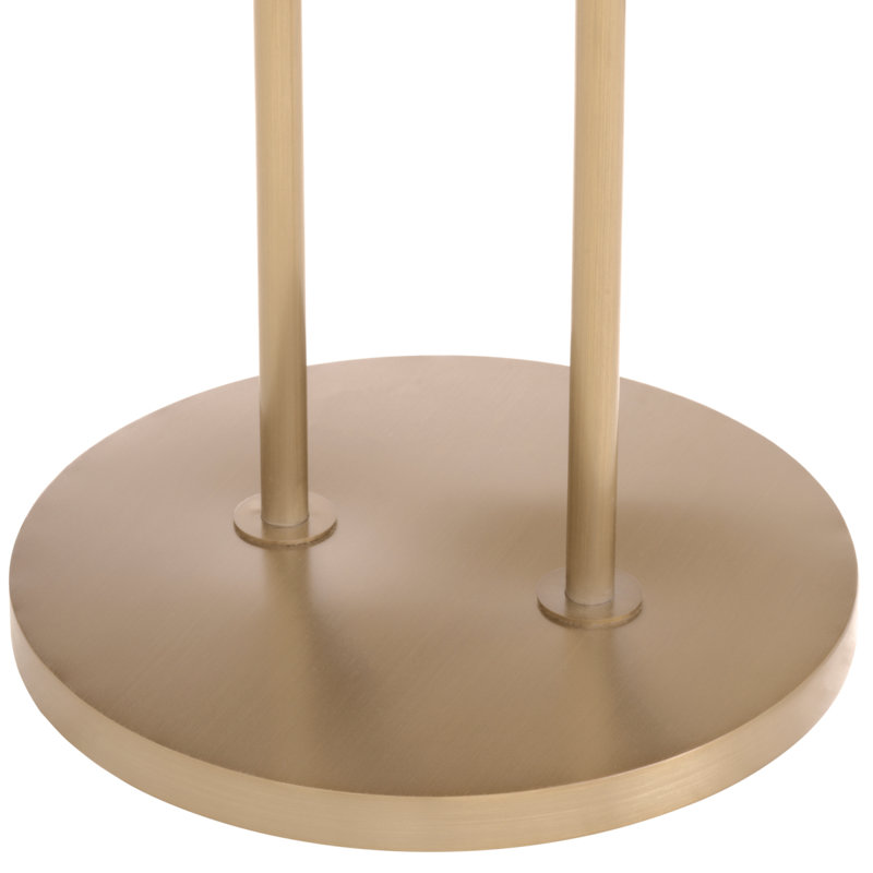 Zappa Marble End Table, Black