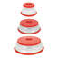 Tovolo Universal 3-Piece Plastic Lid Set-983754232