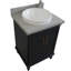 Ensemble de meuble-lavabo simple 25 po Hunstant-1679614110-1679614109