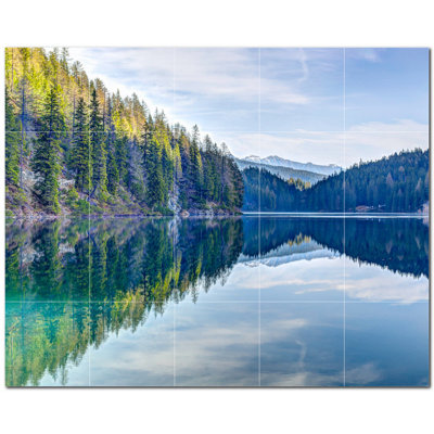 Panneau décoratif en céramique satinée 8 po x 8 po