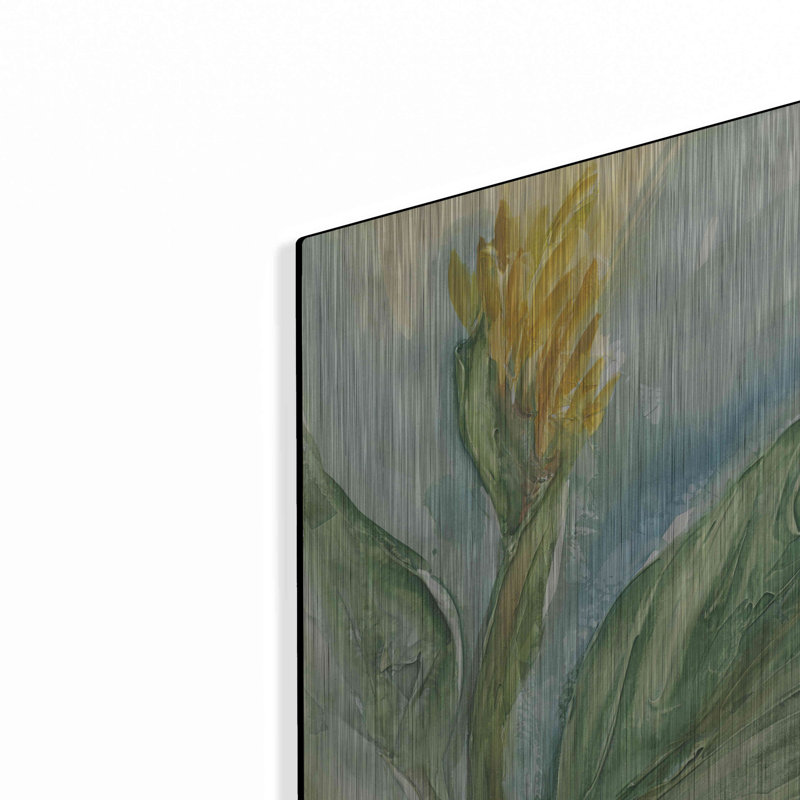 «Exotic Flower II» par Chris Paschke, H 12 po x l 12 po