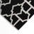 Trellis Black Indoor and Outdoor Area Rug-883710023