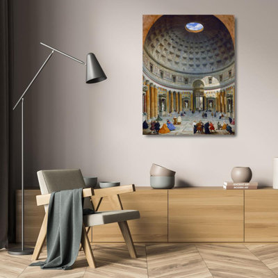 The interior of the Pantheon (Rome)