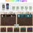 55" Wide 8-Drawer Dresser with Storage, LED & Charging Station-397799759-397799746