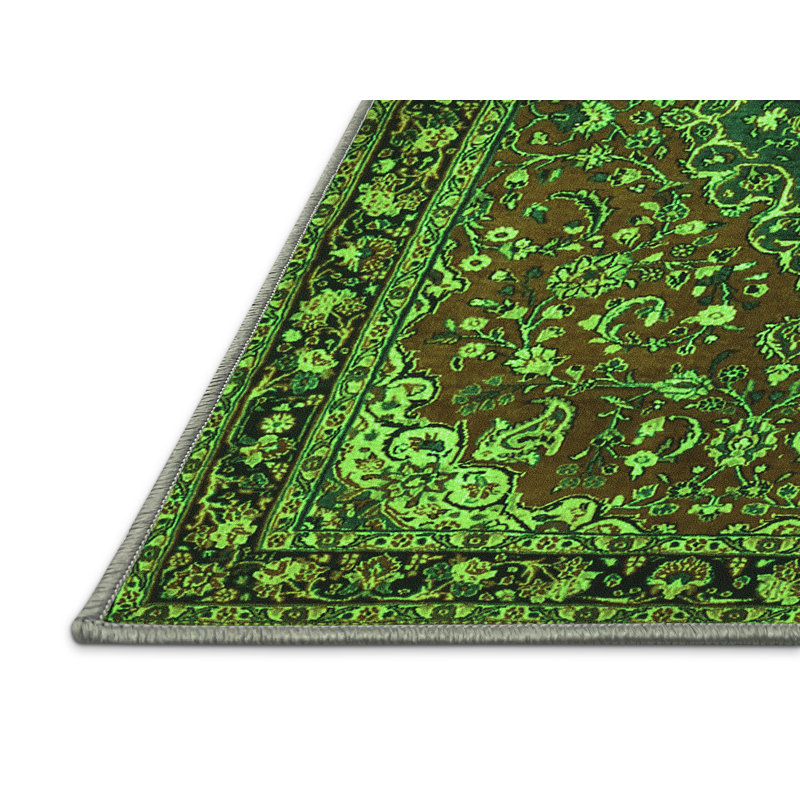 Washable Oriental Indoor Rug, Rectangle 2' x 3'