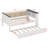 Wood Farmhouse Daybed With Storage Shelves, Day Bed Frame With Upholstered Backrest, USB And Trundle-121696422