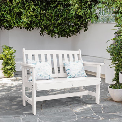 High Density Polyethylene Outdoor Bench