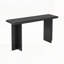 Table d'entrée moderne avec pieds en forme de L, parfaite pour les espaces étroits et les décors contemporains-1447305015
