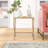 Evelynn Genuine Marble End Table