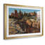 Ruines romaines - Edward Theodore Compton - reproduction encadrée avec passe-partout et verre Fin du 19e siècle / début du 20e siècle-742289664-742289666-742289694