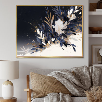 Herbes bleues et or bleues II