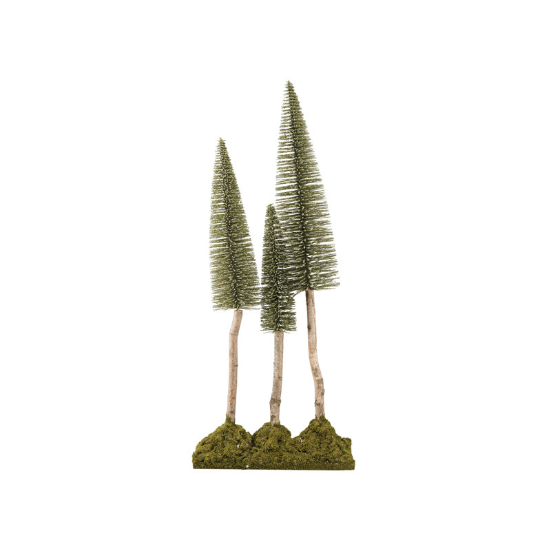 Arbre de table en bouleau avec base en mousse