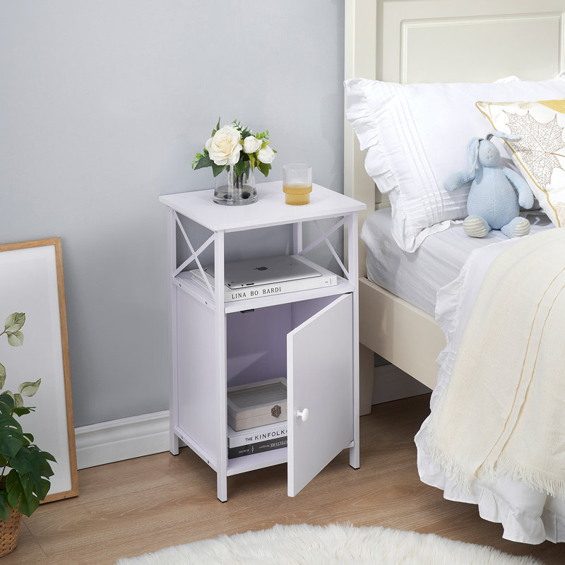 Ensemble de chambre à coucher Kempst, Blanc, Grand